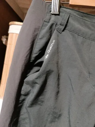 Pantaloni da escursionismo Quechua grigi