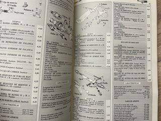 SIMCA 1000 1200 DODGE DART 3700 GT CATALOGO PIEZAS