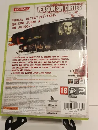 Saw Xbox 360 Konami