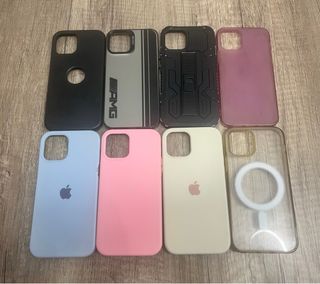 iPhone 12 Blanco 128GB + 8 Fundas