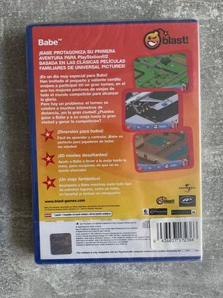 Babe para PS2 versión española, nuevo precintado
