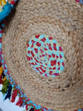 Bolso Rafia Boho Multicolor