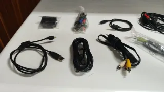 Cabos e adaptadores diversos para som / PC