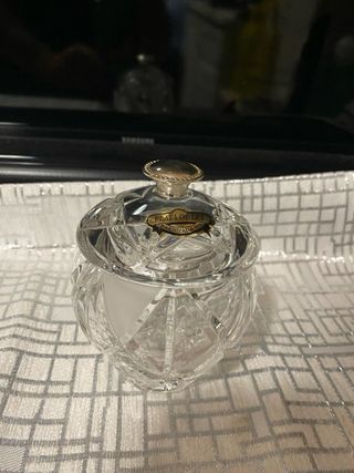 Joyero Cristal y Plata de Ley 925