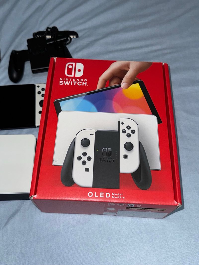 Nintendo Switch OLED Blanca afbeelding 3
