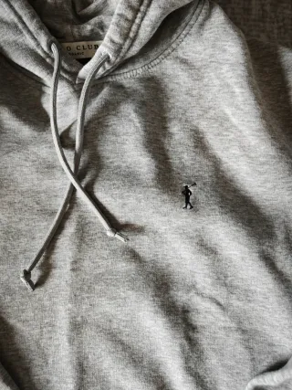 Sudadera Polo Club Gris