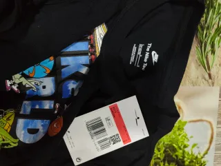 Camiseta Nike Tee Negra Manga Larga