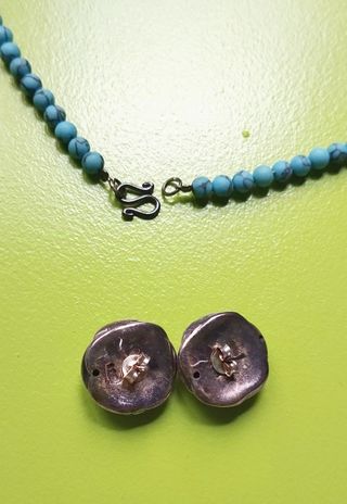 Conjunto plata envejecida