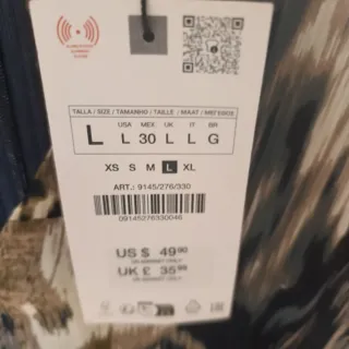 Vestido gasa estampado mini