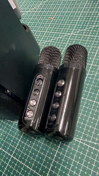 Máquina Karaoke con 2 Micrófonos