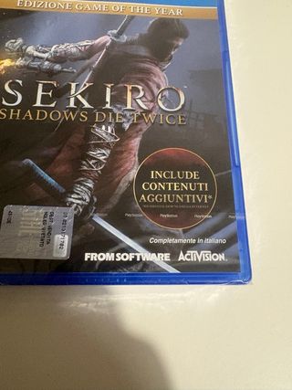 Sekiro Shadows Die Twice GOTY PS4 ITA PAL sealed
