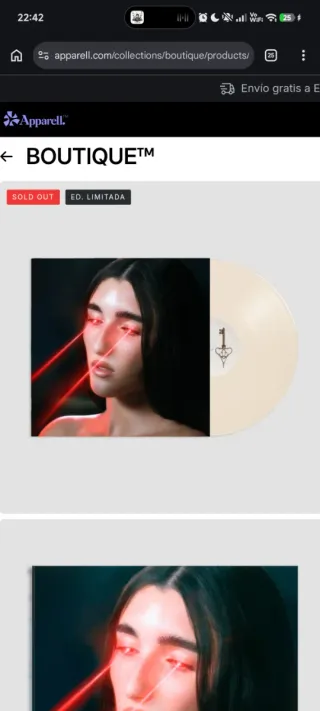 Vinilo Bodhiria (Vinilo Cream White Ed. Limitada)