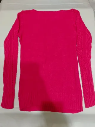 Jersey Stradivarius Mujer Rosa