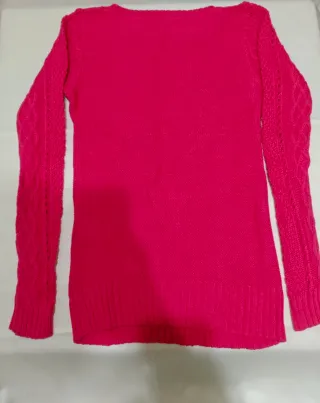 Jersey Stradivarius Mujer Rosa
