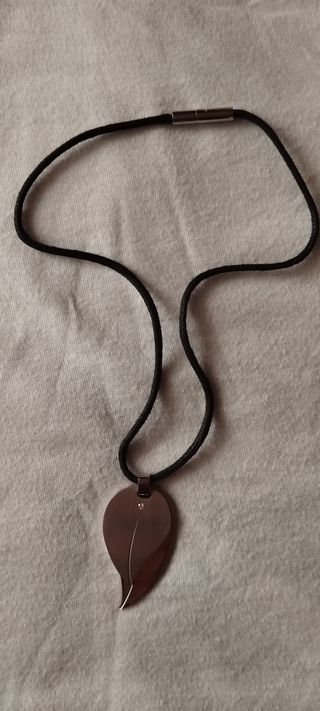 Colgante Antonelli Acero con Diamante