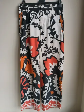 Conjunto Zara Estampado Camisa y Pantalón