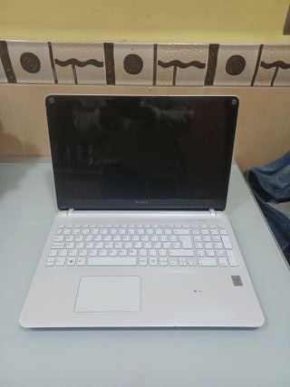 Portátil Sony Plata/Blanco