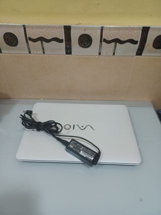 Portátil Sony Plata/Blanco