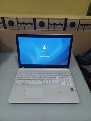 Portátil Sony Plata/Blanco