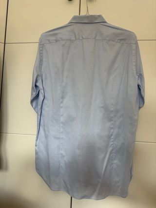Camisa azul Massimo Dutti