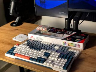 Teclado Red Dragon + Logitech Vertical + Titanwolf