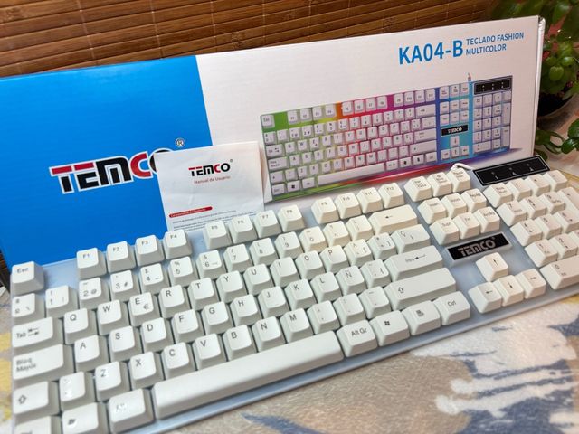 Teclado Gaming TEMCO KA04-B Multicolor