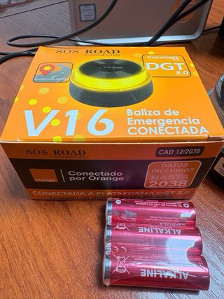 Baliza v16 Orange, homologada por la DGT