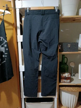 Pantaloni da escursionismo neri nuovi taglia 12 anni