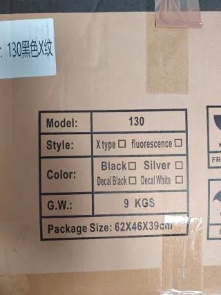 Baúl para moto negro nuevo