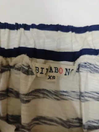 Falda Billabong rayas chica