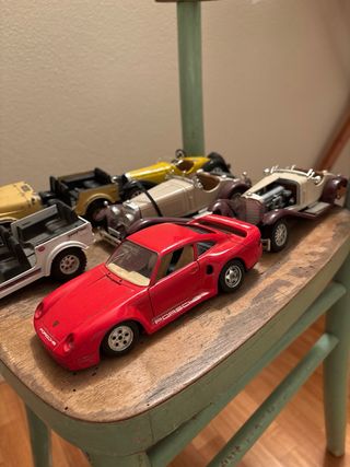 Lotto 6 modellini Burago 1/24