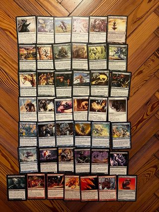 163 Carte Magic vintage Kamigawa