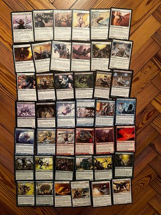 163 Carte Magic vintage Kamigawa