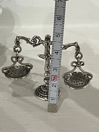 Bilancia vintage argento 800