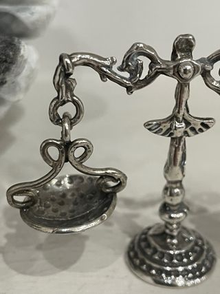 Bilancia vintage argento 800