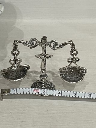 Bilancia vintage argento 800