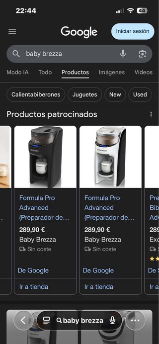 Baby Brezza Preparador de Biberones