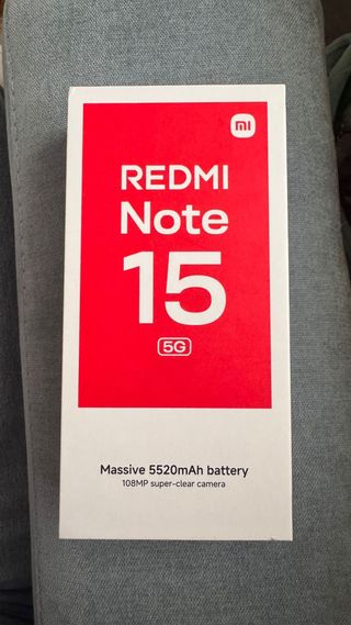 Xiaomi Redmi Note 15 5G 256GB Negro Nuevo