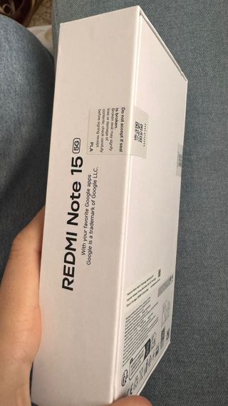 Xiaomi Redmi Note 15 5G 256GB Negro Nuevo