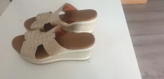 Sandalias Botticelli Beige Mujer