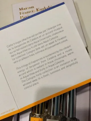 Set 3 Mini Perfumes Maison Francis Kurkdjian