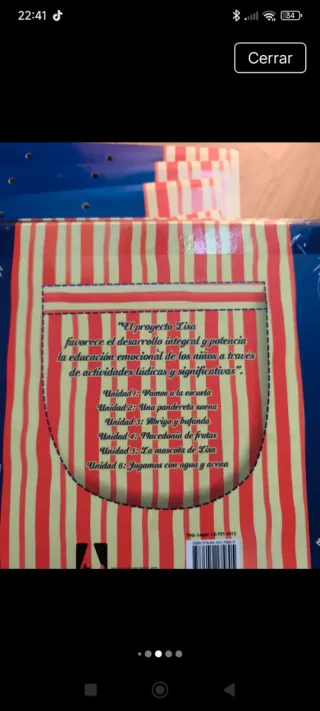 Proyecto Lisa 2 años con inglés