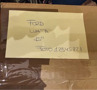 Tapacubos Ford 16 plateado