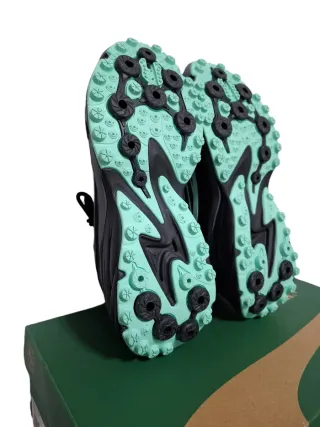 Zapatillas Puma Spirex Raceday Negras y Turquesa