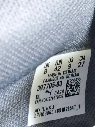 Zapatillas Puma Spirex Raceday Negras y Turquesa