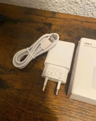 Cargador para Iphone carga rapida 20W