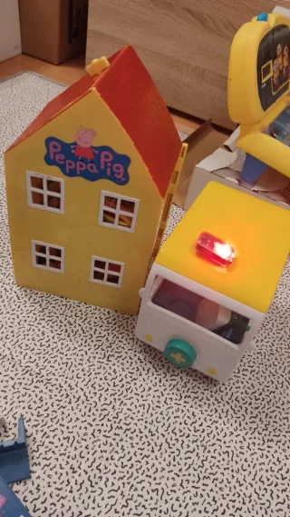 Juguetes Peppa Pig: Casa, Ambulancia, Parque, Cole