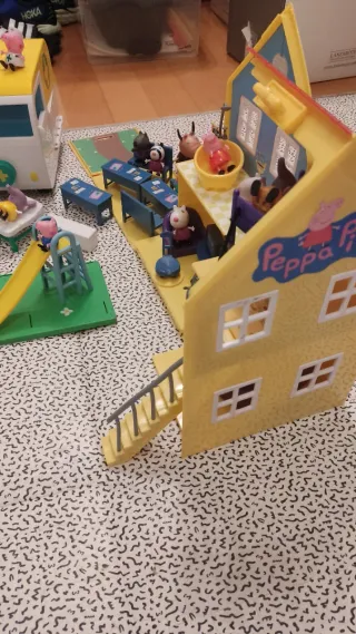 Juguetes Peppa Pig: Casa, Ambulancia, Parque, Cole