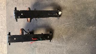 Candelabros de luz forjados