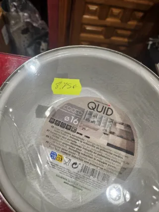 Juego de cacerolas verde menta